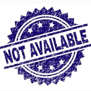 NOT FOR SALE. NO LONGER AVAILABLE